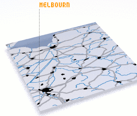 3d view of Melbourn