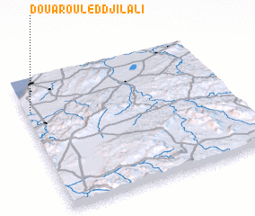 3d view of Douar Ouled Djilali