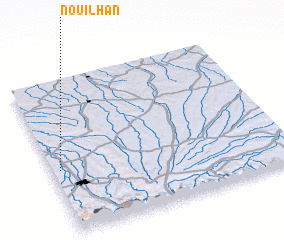 3d view of Nouilhan