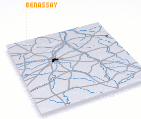 3d view of Benassay