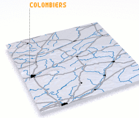 3d view of Colombiers