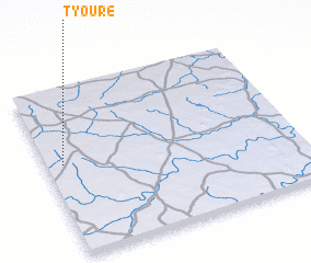 3d view of Tyouré