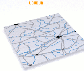 3d view of Loudun