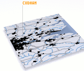 3d view of Cudham