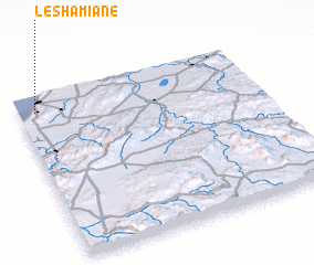 3d view of Les Hamiane