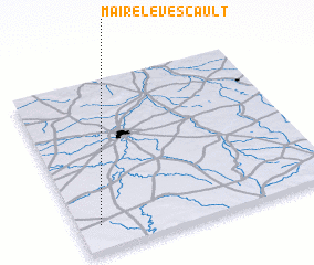 3d view of Mairé-lʼEvescault