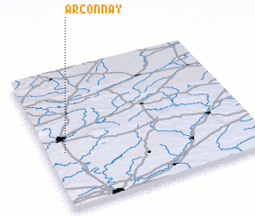 3d view of Arçonnay