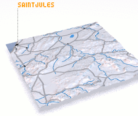 3d view of Saint-Jules