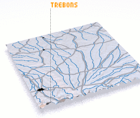 3d view of Trébons
