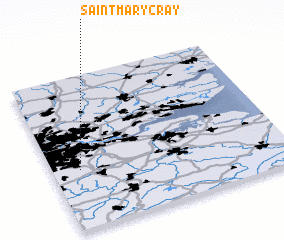 3d view of Saint Mary Cray