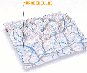 3d view of Muro de Bellas