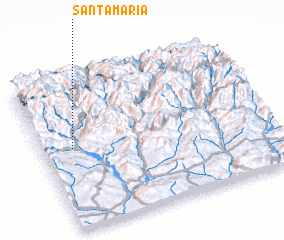 3d view of Santa María