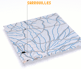 3d view of Sarrouilles