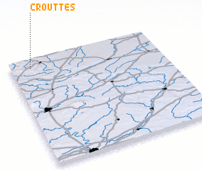 3d view of Crouttes