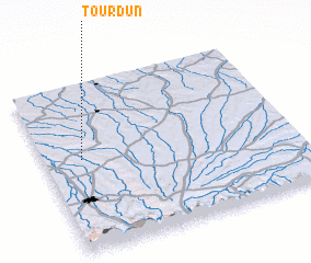 3d view of Tourdun
