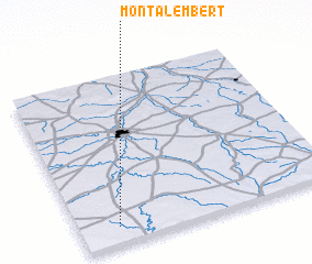 3d view of Montalembert