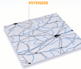 3d view of Puy Rigaud