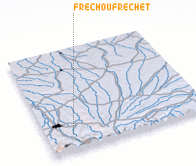 3d view of Fréchou-Fréchet