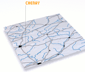 3d view of Chenay