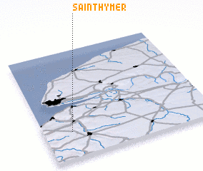 3d view of Saint-Hymer