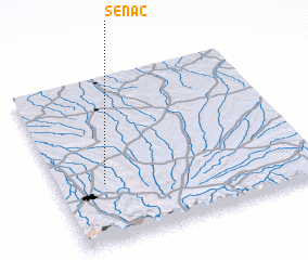 3d view of Sénac