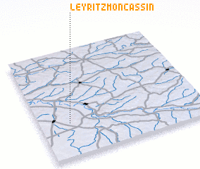 3d view of Leyritz-Moncassin
