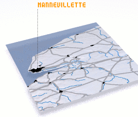 3d view of Mannevillette