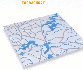 3d view of Tandjouaré