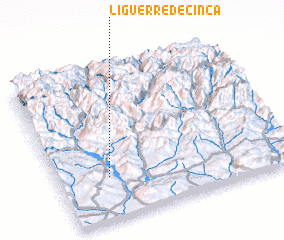 3d view of Ligüerre de Cinca