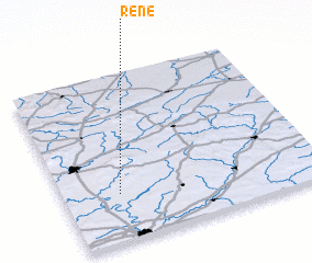3d view of René