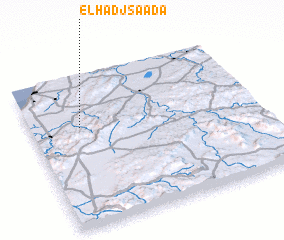 3d view of El Hadj Saada