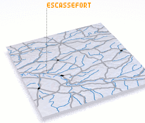 3d view of Escassefort