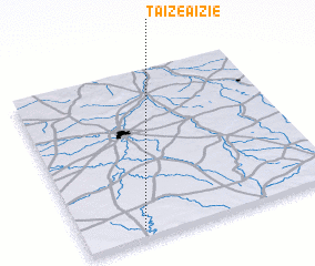 3d view of Taizé-Aizie