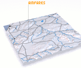 3d view of Aïn Fares