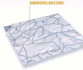 3d view of Dar Ben el Hassine