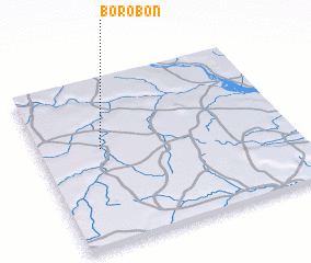 3d view of Borobon