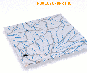 3d view of Trouley-Labarthe