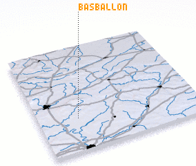 3d view of Bas-Ballon