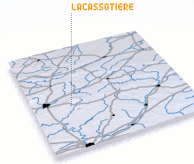 3d view of La Cassotière