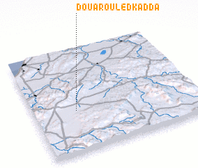 3d view of Douar Ouled Kadda