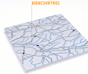 3d view of Birac-sur-Trec