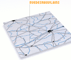 3d view of Rue des Mauvilains