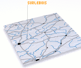 3d view of Sur le Bois