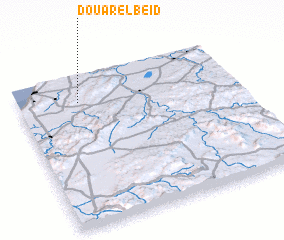 3d view of Douar El Beïd