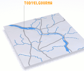 3d view of Todyel Gourma