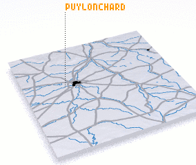 3d view of Puy-Lonchard