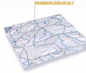 3d view of Douar Ouled Djilali