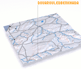 3d view of Douar Ouled Ben Khada