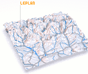 3d view of Le Plan