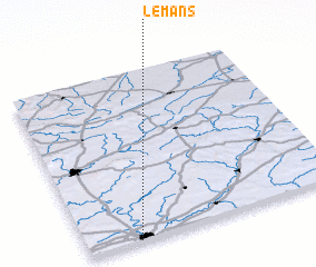 3d view of Le Mans